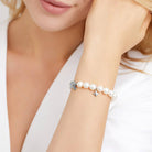 Elegant Freshwater Pearl Bracelet WB00013 | GARDENS - PEARLY LUSTRE