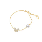 Elegant Freshwater Pearl Bracelet WB00033 | GARDENS - PEARLY LUSTRE