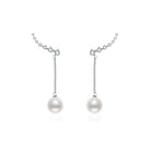 Elegant Freshwater Pearl Earrings WE00048 - PEARLY LUSTRE