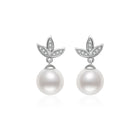 Elegant Freshwater Pearl Earrings WE00055 - PEARLY LUSTRE