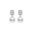 Elegant Freshwater Pearl Earrings WE00066 - PEARLY LUSTRE