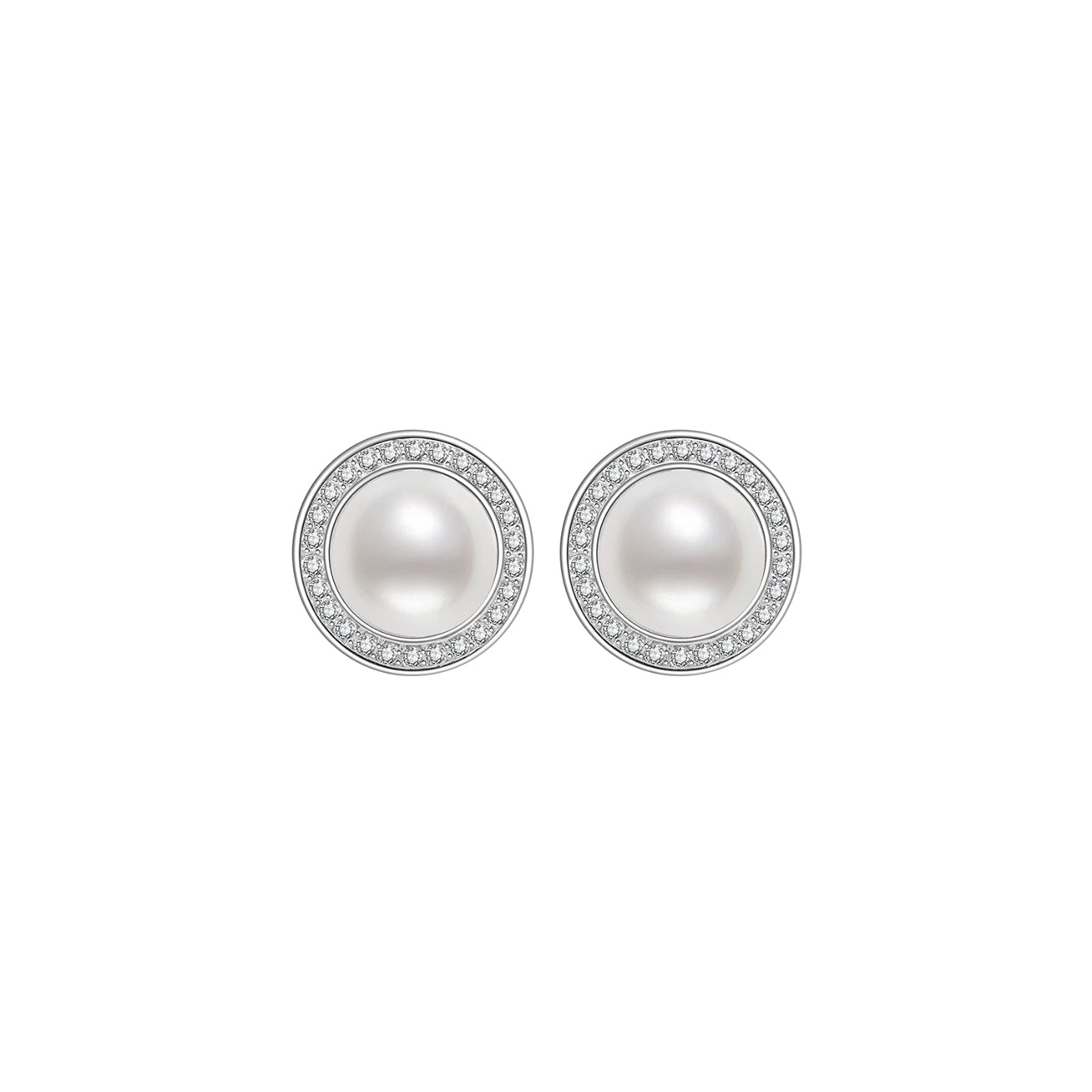 Elegant Freshwater Pearl Earrings WE00074 - PEARLY LUSTRE