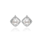 Elegant Freshwater Pearl Earrings WE00087 - PEARLY LUSTRE