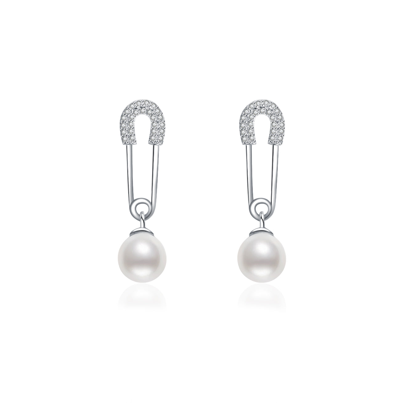 New Yorker Freshwater Pearl Earrings WE00088 - PEARLY LUSTRE