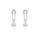 New Yorker Freshwater Pearl Earrings WE00088 - PEARLY LUSTRE