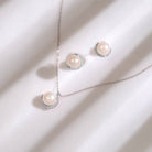 Elegant Freshwater Pearl Necklace WN00038 - PEARLY LUSTRE