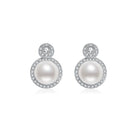 Elegant Freshwater Pearl Earrings WE00093 - PEARLY LUSTRE