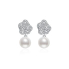 Top Grade Freshwater Pearl Earrings WE00131 | GARDENS - PEARLY LUSTRE