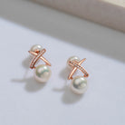 New Yorker Freshwater Pearl Earrings WE00151 - PEARLY LUSTRE