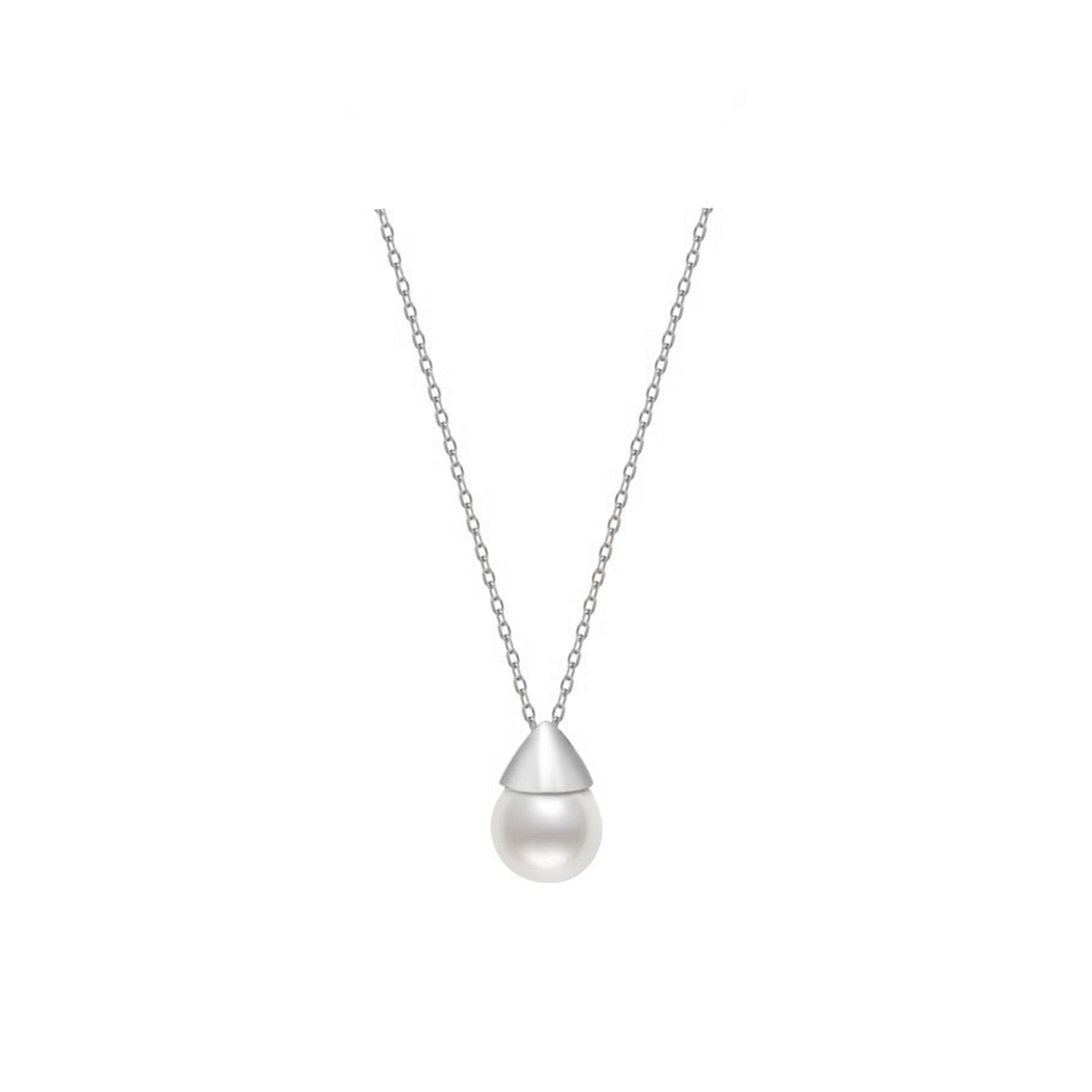 Elegant Freshwater Pearl Necklace WN00031 - PEARLY LUSTRE