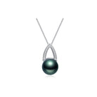 Elegant Tahitian Pearl Necklace WN00073 - PEARLY LUSTRE