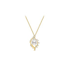 Elegant Freshwater Pearl Necklace WN00092 - PEARLY LUSTRE