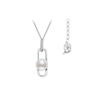 New Yorker Freshwater Pearl Necklace WN00107 - PEARLY LUSTRE