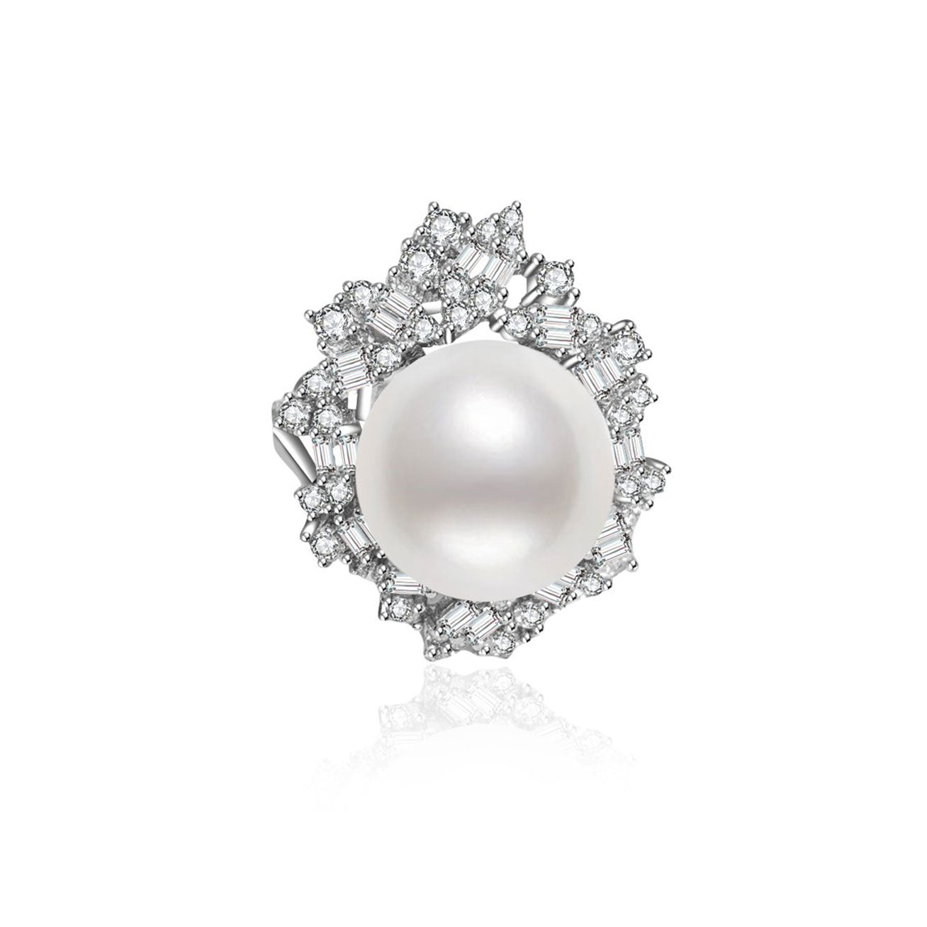 Elegant Edison Pearl Ring WR00004 - PEARLY LUSTRE