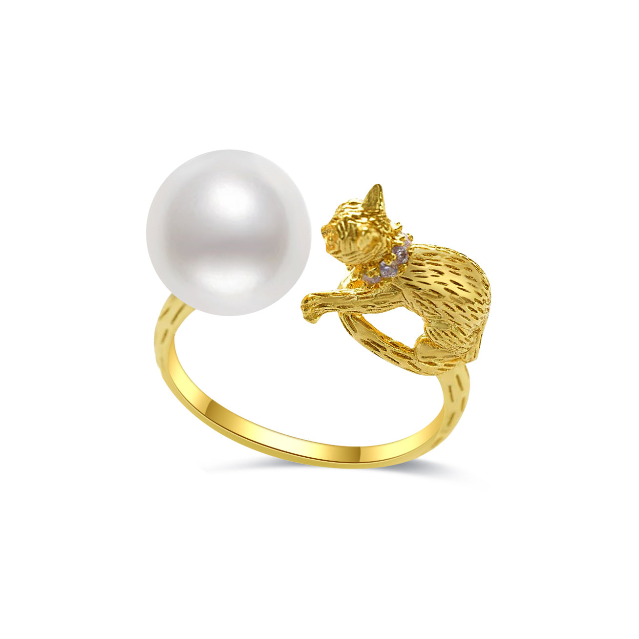 New Yorker Freshwater Pearl Ring WR00007 - PEARLY LUSTRE