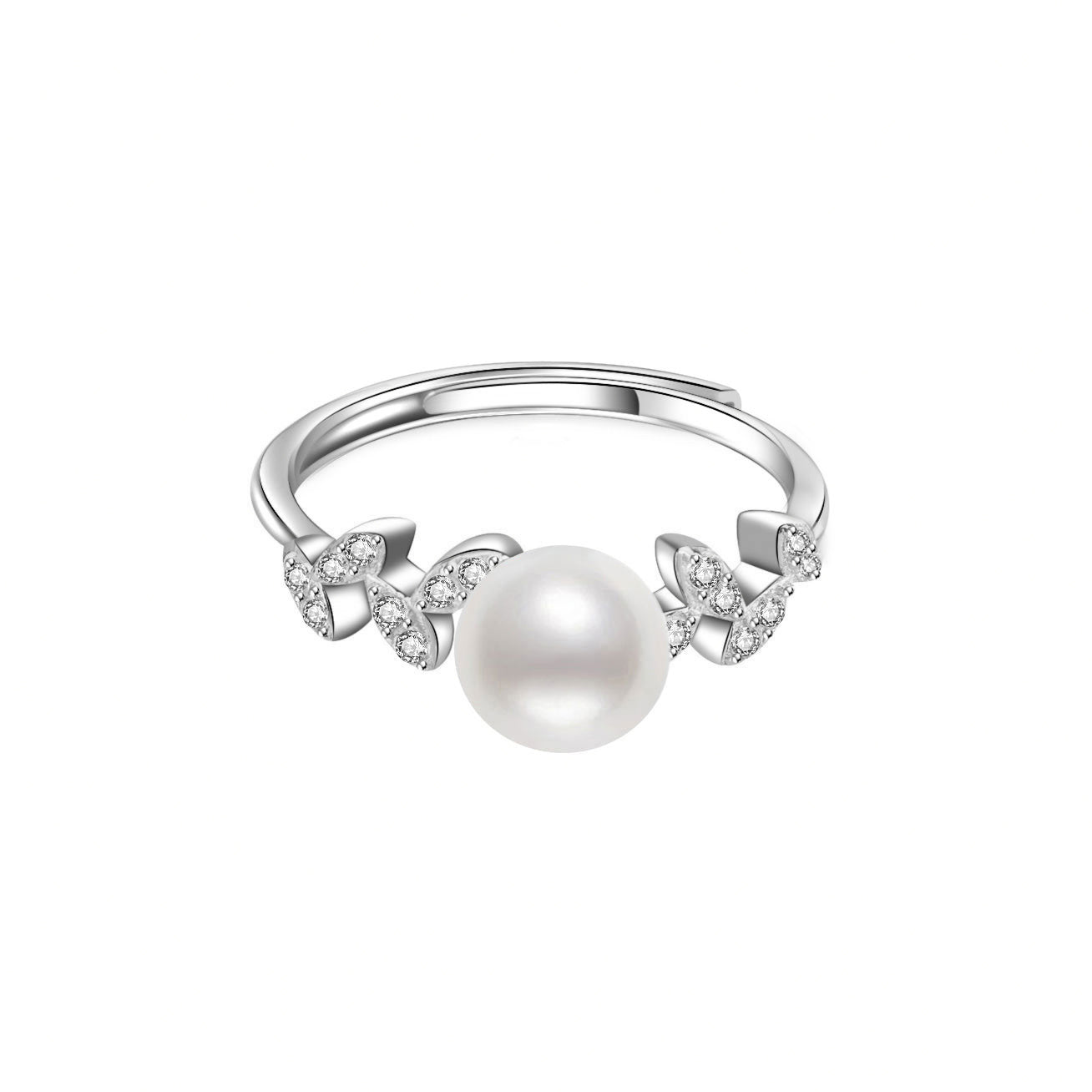 Elegant Freshwater Pearl Ring WR00011 - PEARLY LUSTRE