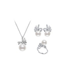 Elegant Freshwater Pearl Set WS00004 - PEARLY LUSTRE