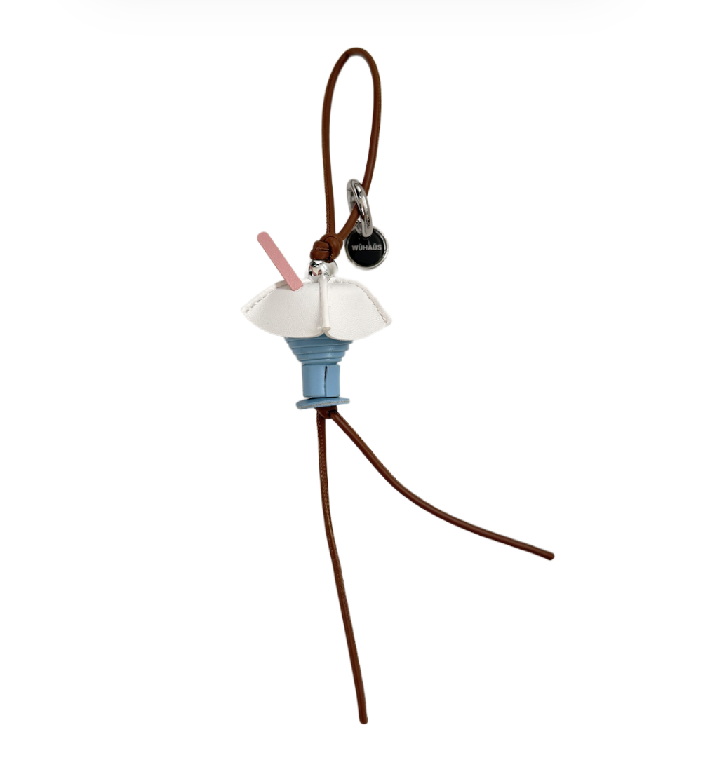WU HAUS | Bag Charm | Tippy Blue