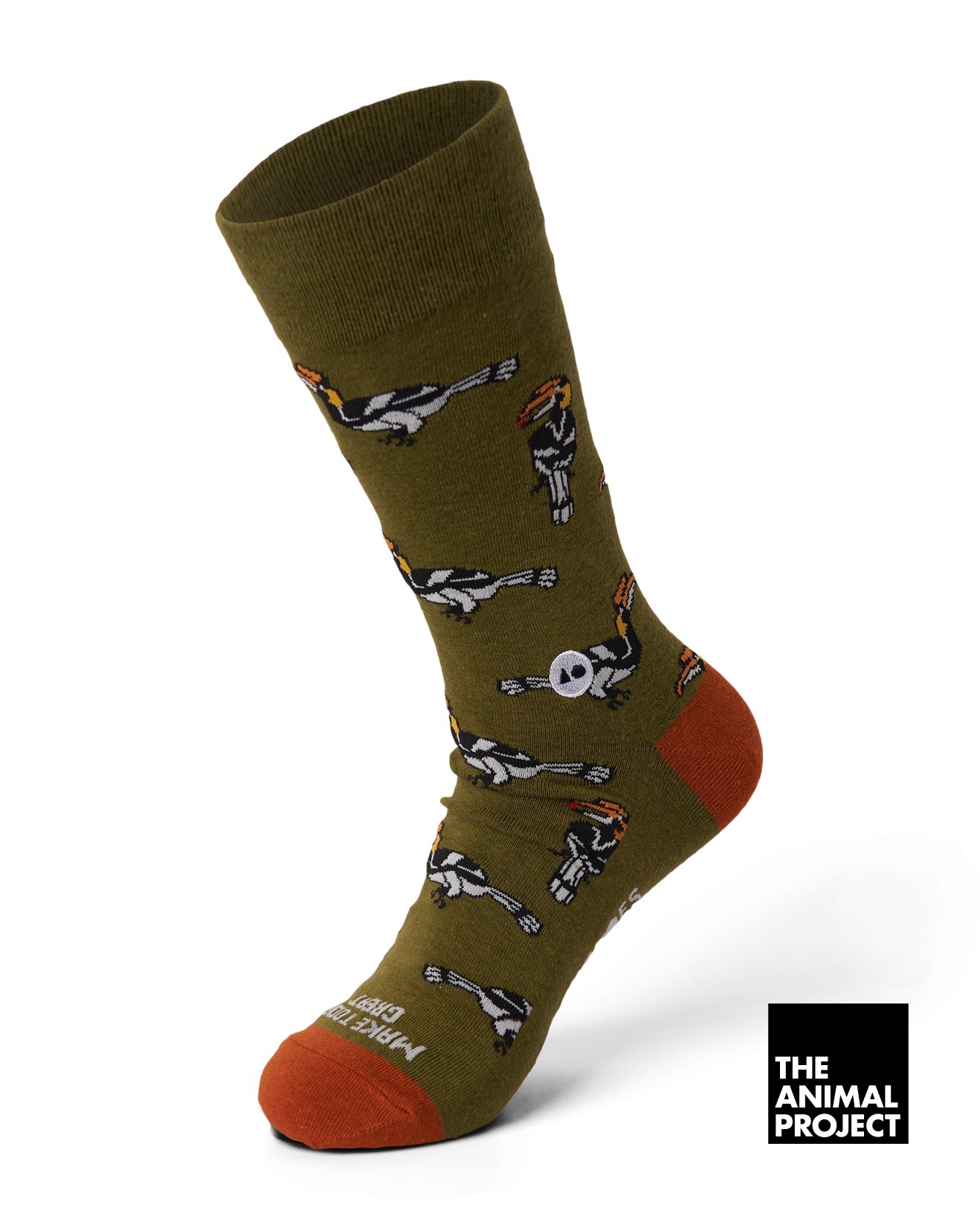 TALKING TOES | Great Hornbill Sock