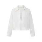 LAYERPLAN | Zerin Cropped Linen Shirt