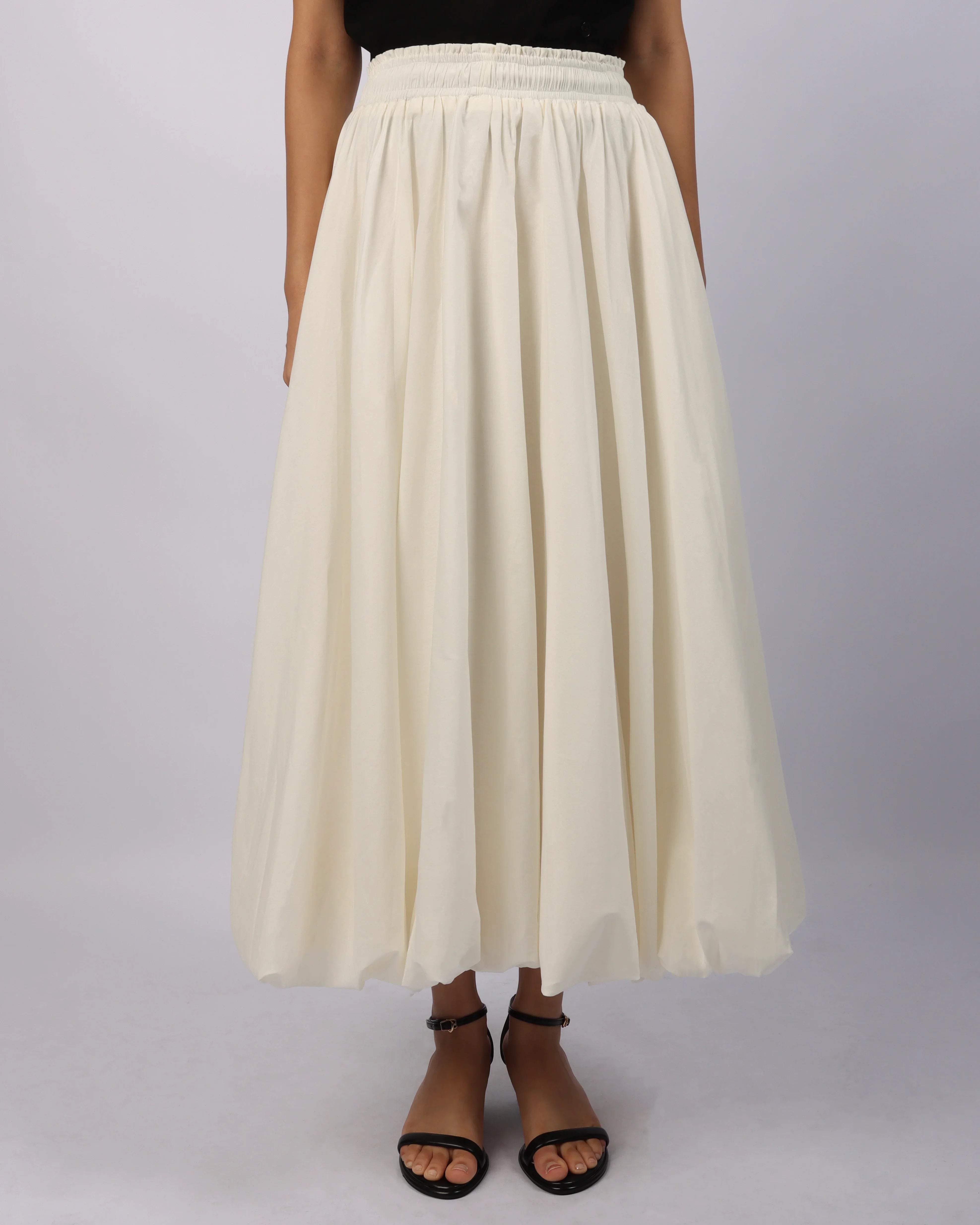 RAFFLES PRIVATO | MAL Midi Balloon Skirt