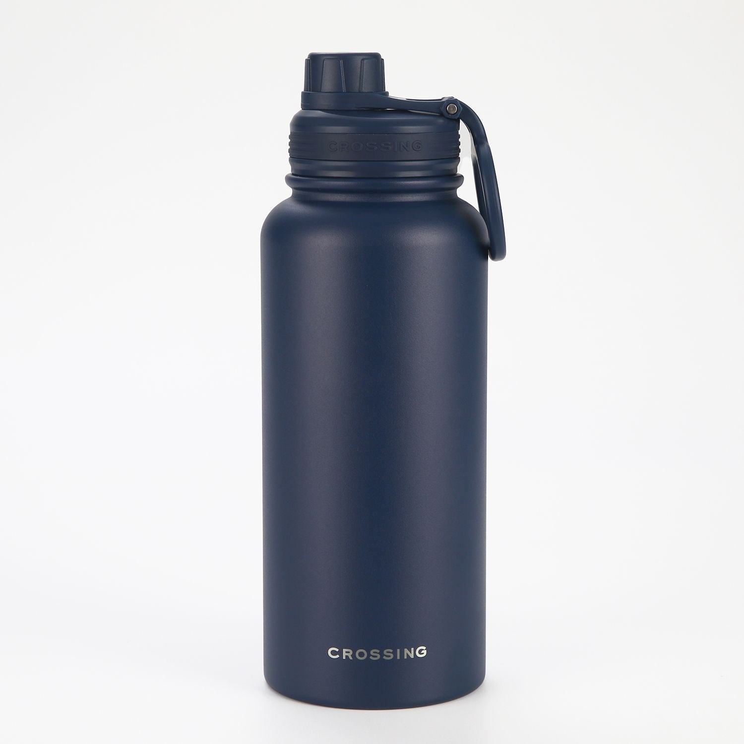 CROSSING | 1000ml Urban Ceramic S/S Insulated Screw Cap Sports Bottle With Handle