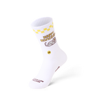 TALKING TOES | Happy Homebody Ribbed Crew Sock