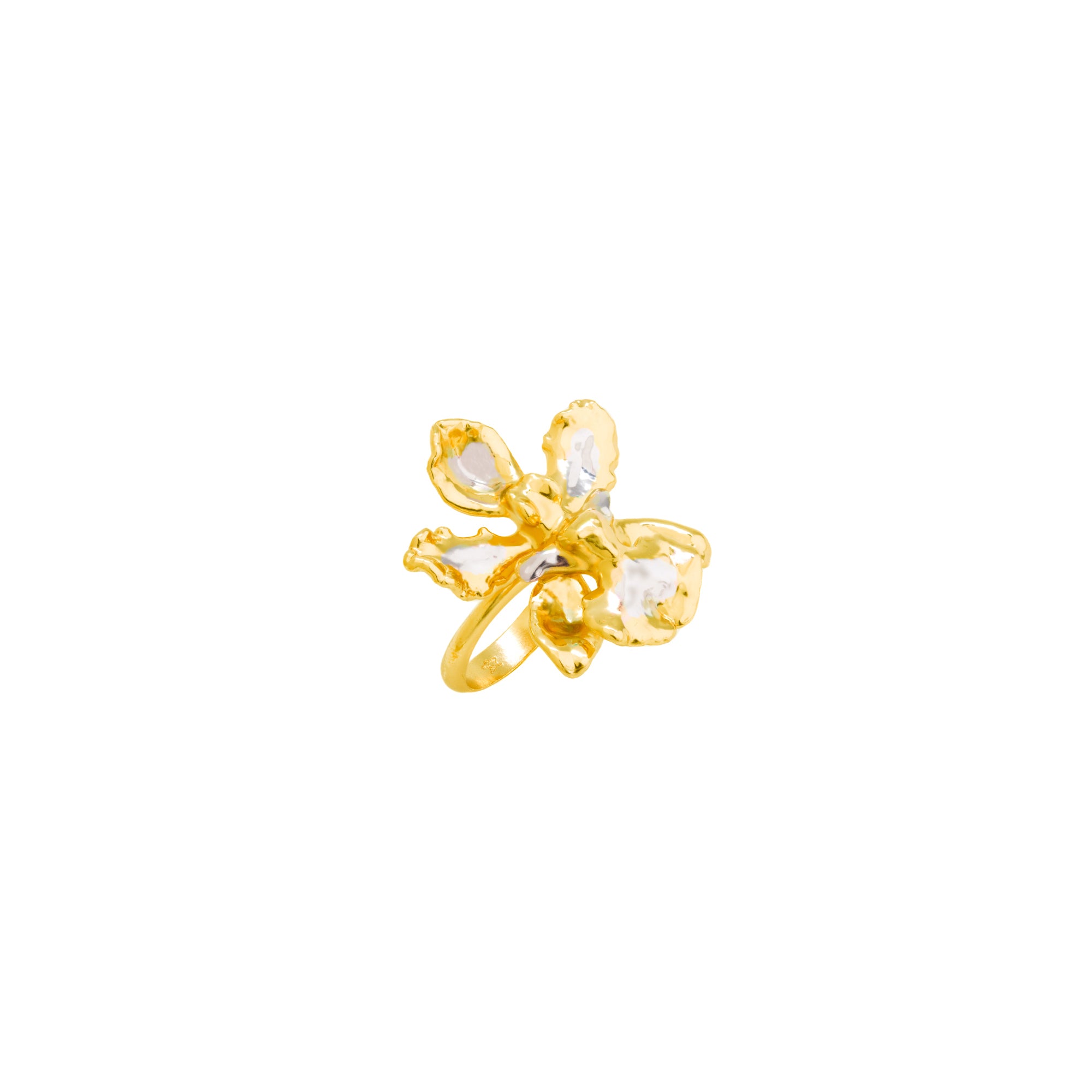 RISIS | Oncidium Blossom Ring in Gold & Palladium