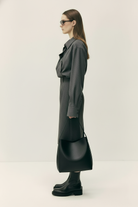 LAYERPLAN | Margot Draped Wrap Shirt Margot