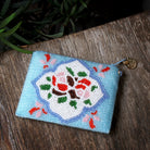 COCOONESE | Beaded Coin Purse - Spring Mosaic (BL)