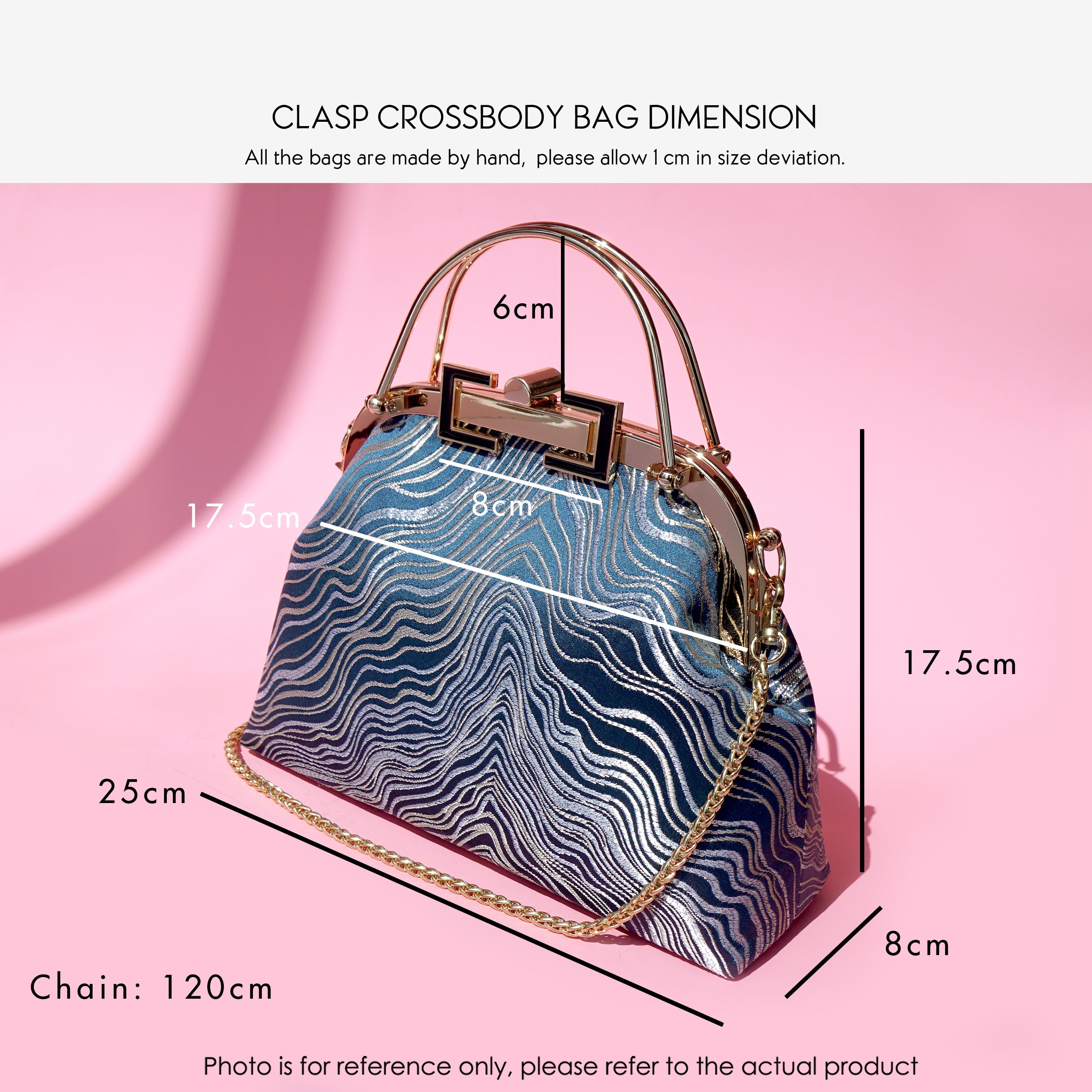 COCOONESE | Clasp Crossbody Bag - Bernoe (RD)