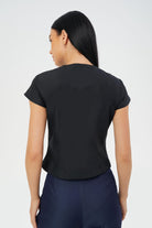 CAELI ECO LUXE | Tailored Button Top