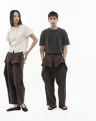 GRAYE | Sash Wrap Trousers