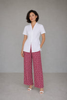 ANS.EIN | WHITE Kebaya Peplum Top
