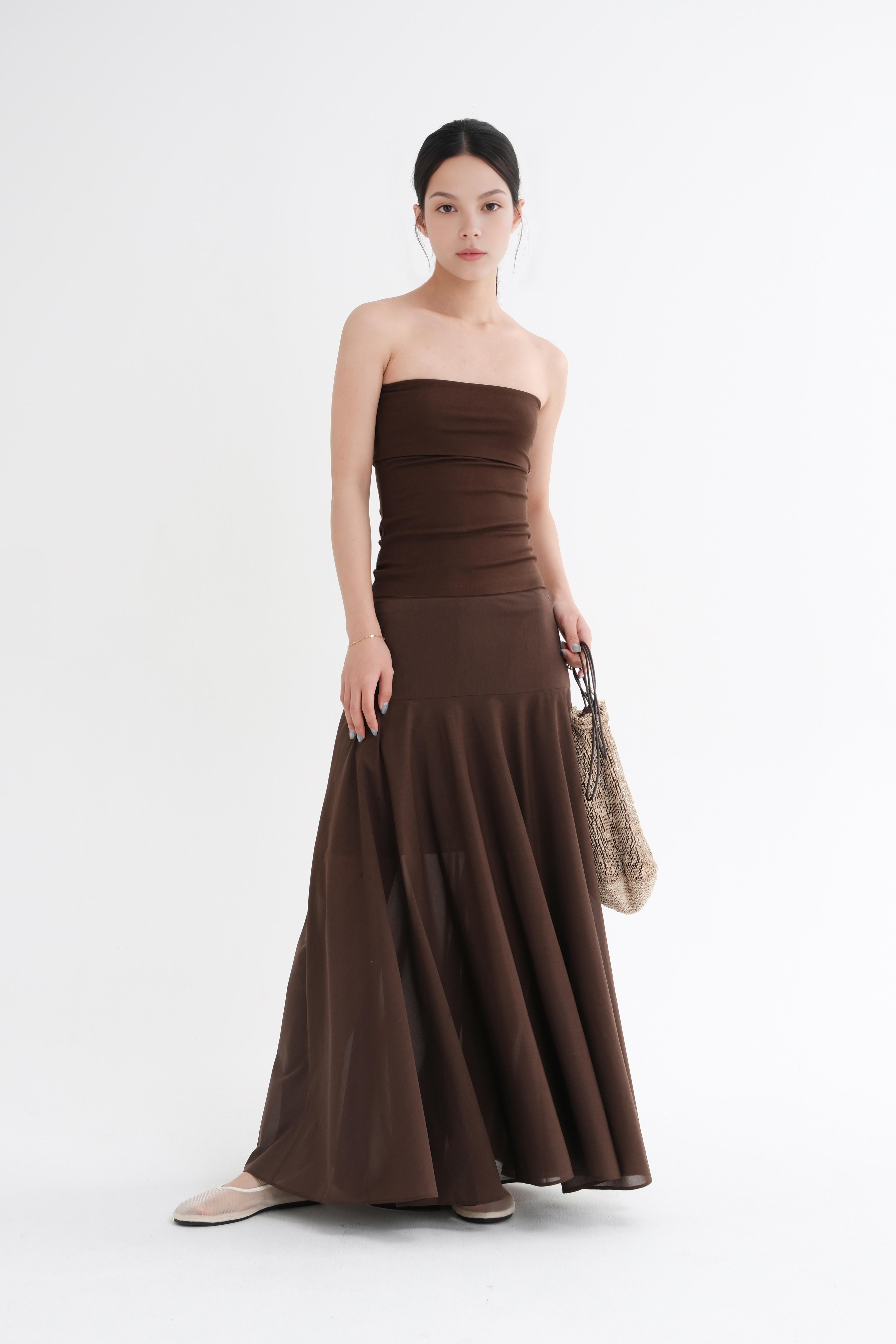 LAYERPLAN | Fiora Flare Maxi Skirt