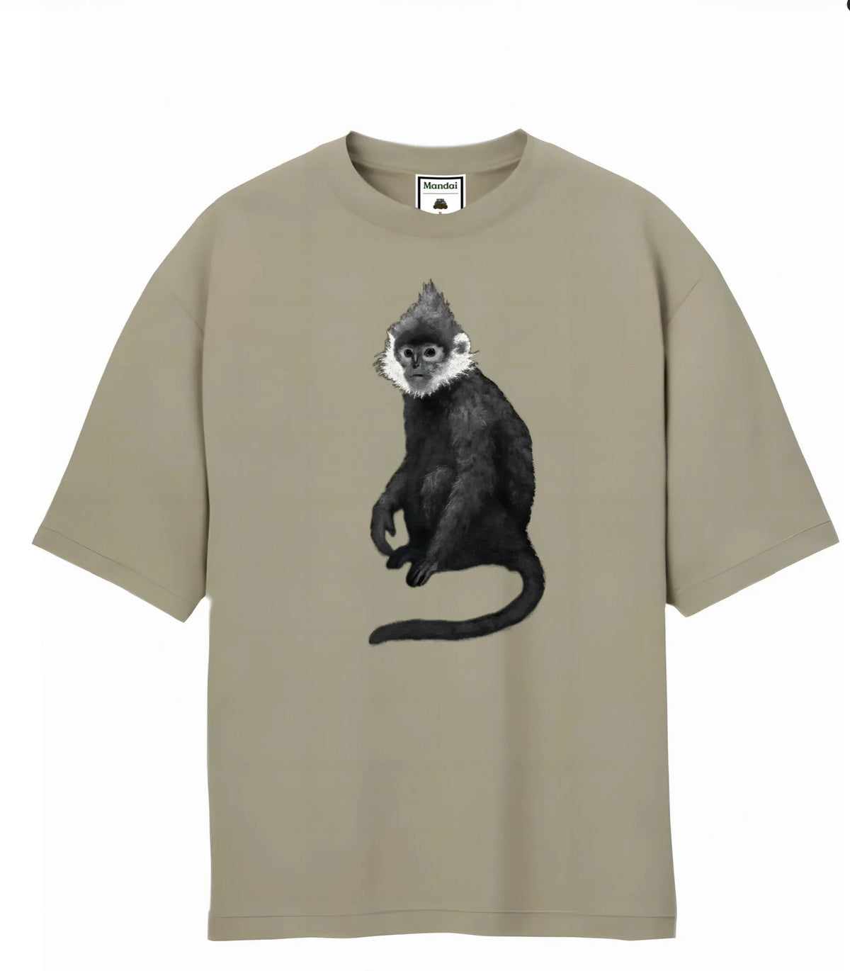 MANDAI WILDLIFE GROUP | The Noodles: Francois Langur Adult Tee (Monkey)