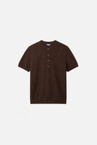 HOUSE OF HOUSE OF ANON PTE. LTD. | Sven Henley Knit Short Sleeve Top