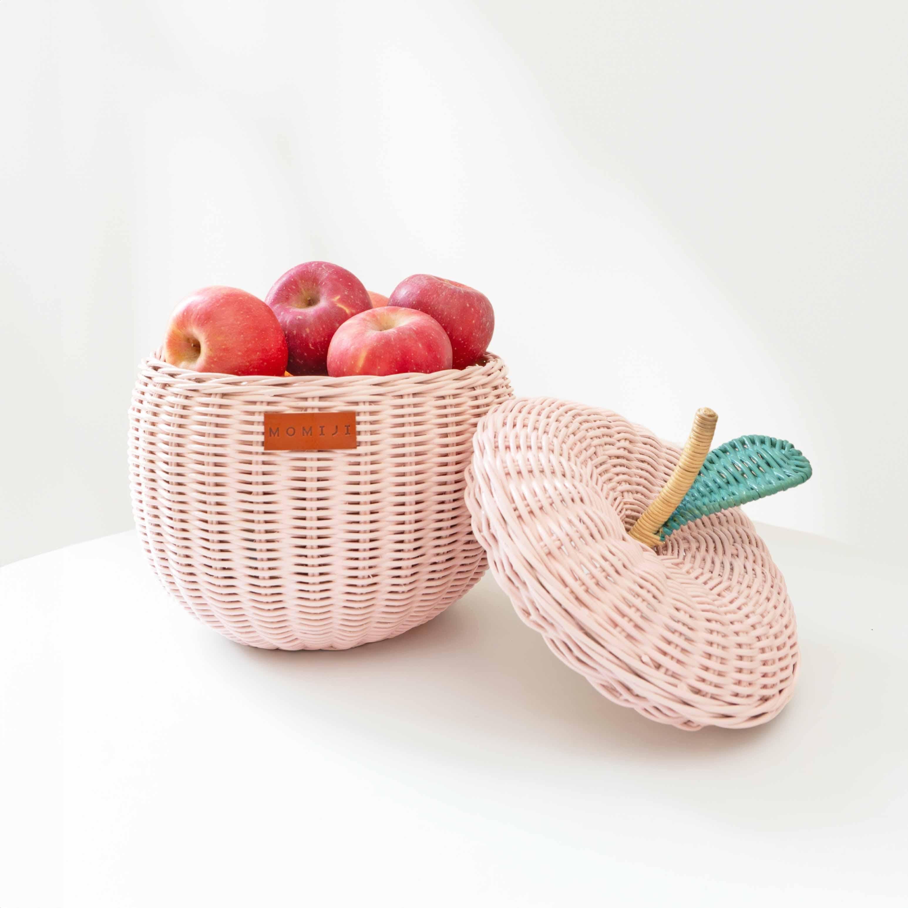 MOMIJI | Apple Basket - Small Pink