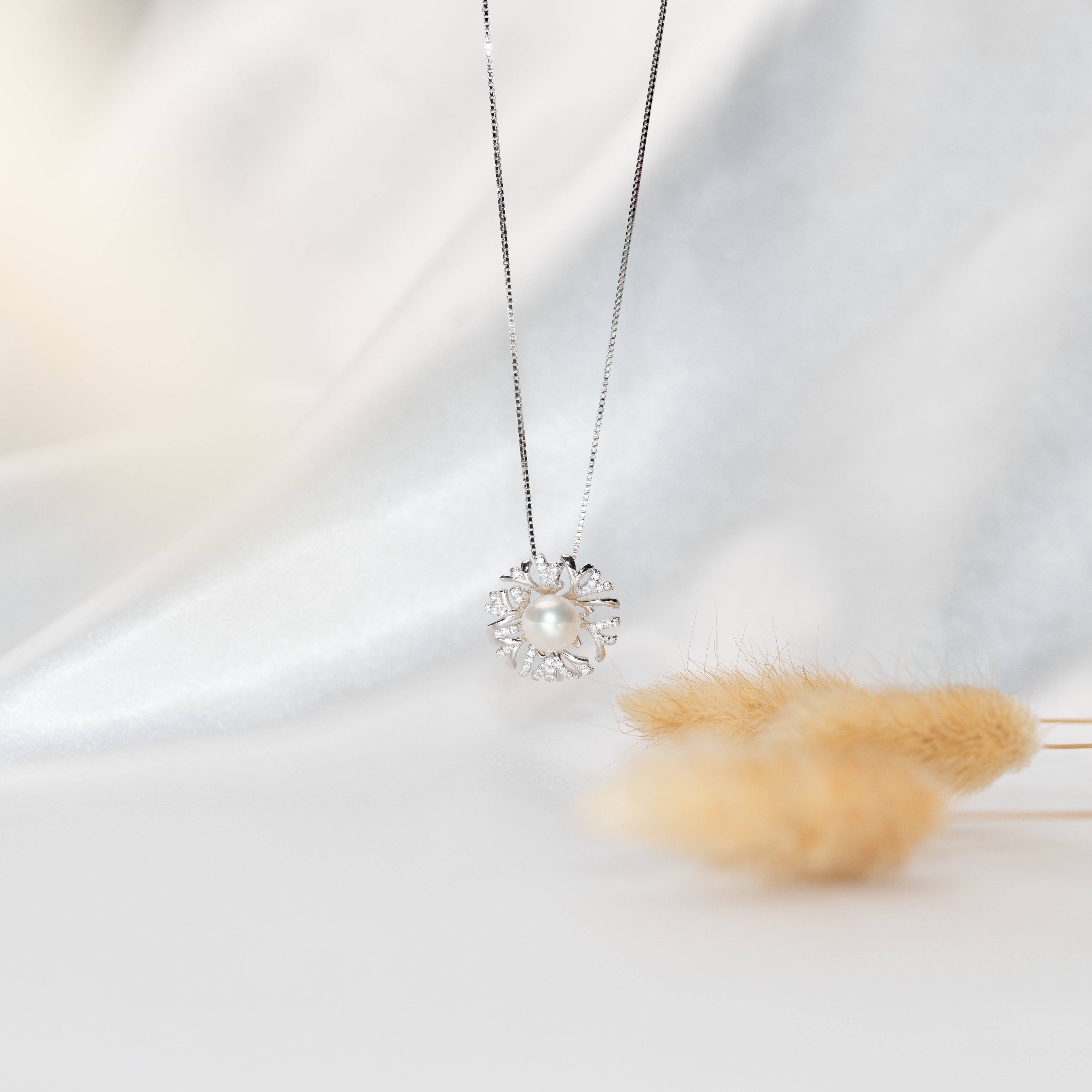 PEARLY LUSTRE | Top Grade Freshwater Pearl Necklace WN00223 | GARDENS