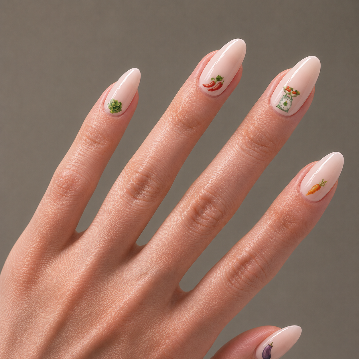 NODSPARK | Wet Market Romance (Jelly) Nail Wrap Manicure