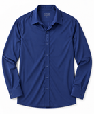 WRLD | PERFORMANCE L/S SHIRT | BLUE