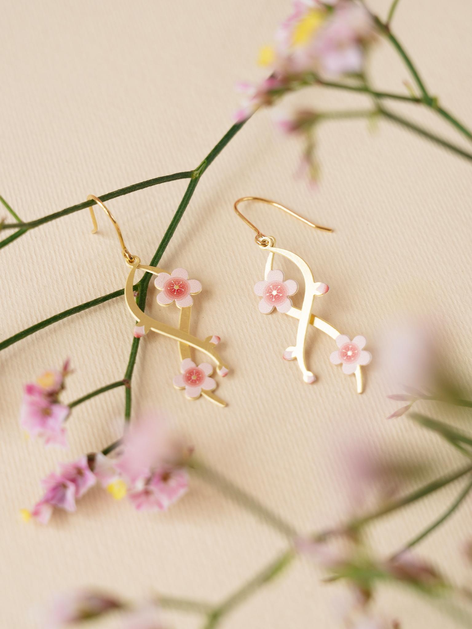 EMBRACE JEWELLERY | Plum Blossom Earrings