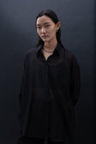SAERO COLLECTIVE | Malgeun Tencel Shirt | Black