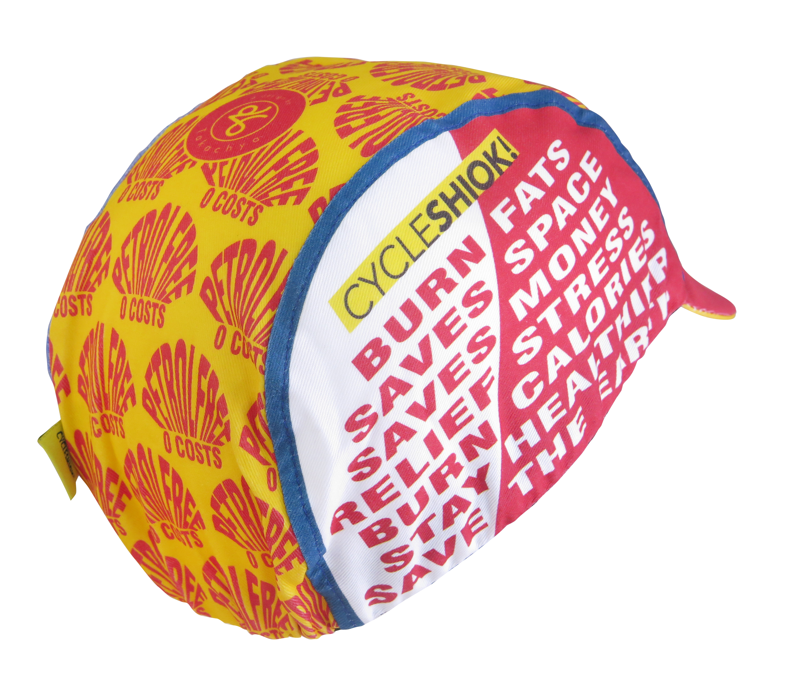 A DESIGN BY TAKACHYA | Cycling Cap - Go Petrol Free