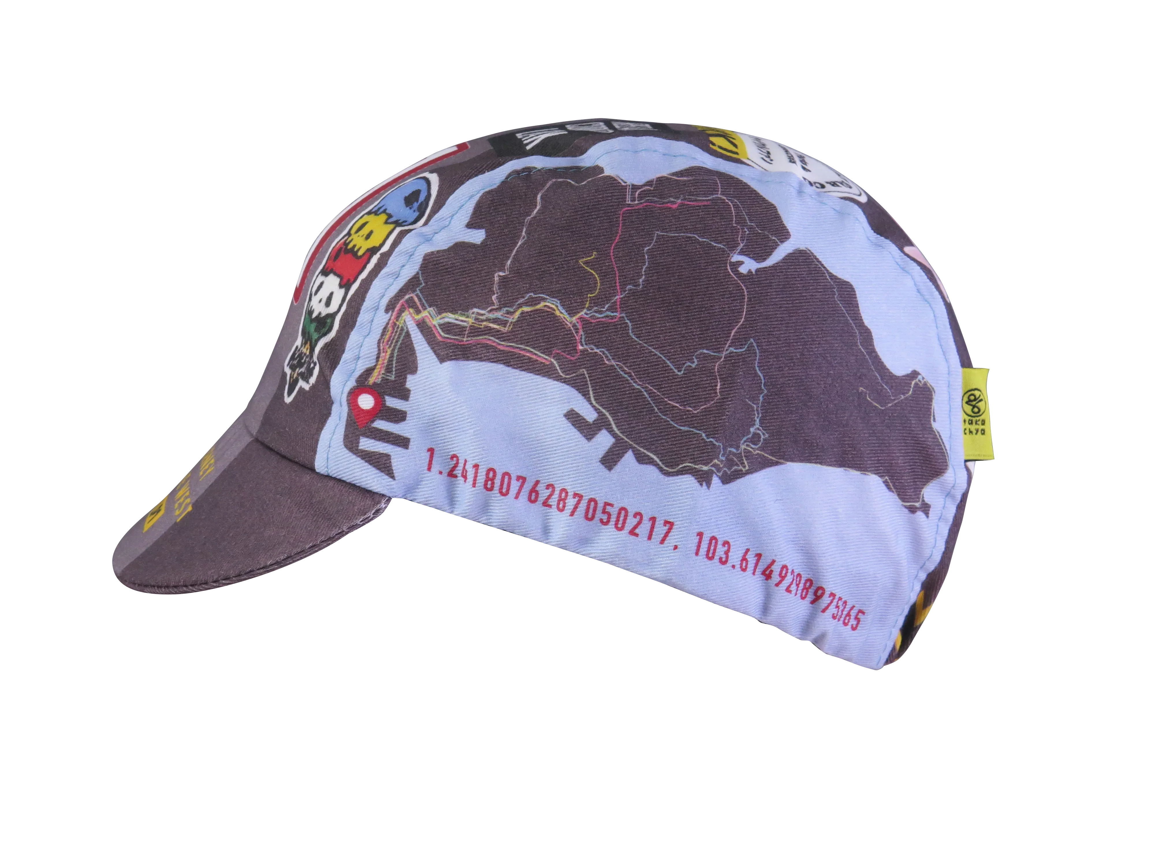 A DESIGN BY TAKACHYA | Cycling Cap - Mission to Tuas