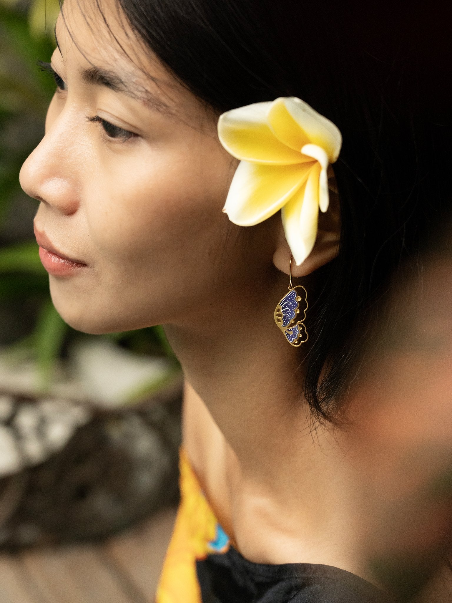EMBRACE JEWELLERY | Batik Butterfly Earrings