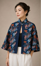 PAOPAO | 绣 XIU Floral Embroidery Cape (XIU-N)