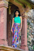 PHOTO PHACTORY | Jiwas Wrap Skirt | Heritage Mosaic Skirt