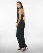 DRESSINGPAULA | Padded Cross Over Halter Top