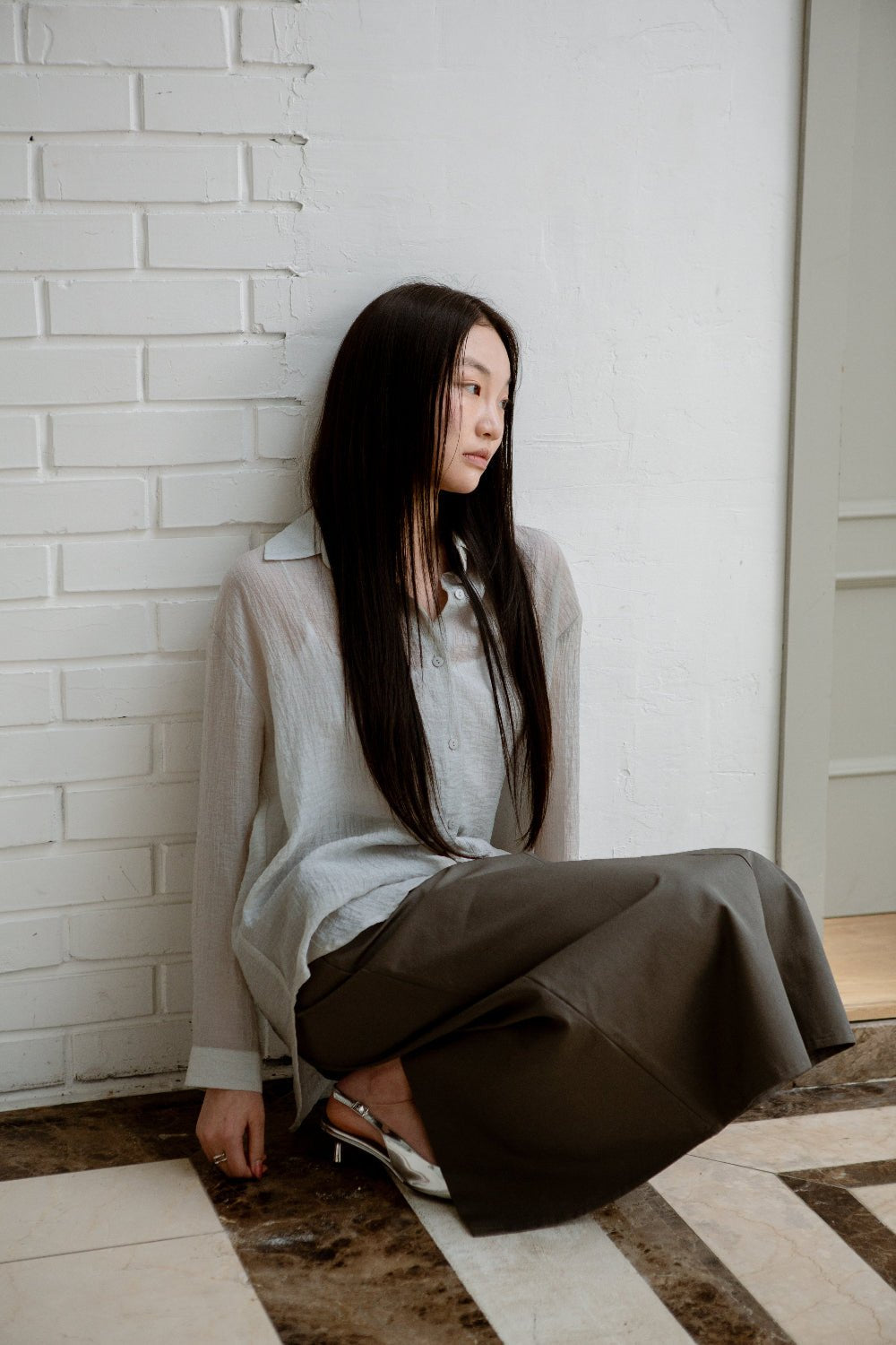 SAERO COLLECTIVE | Oreum Shirt V. 1 | Light Grey